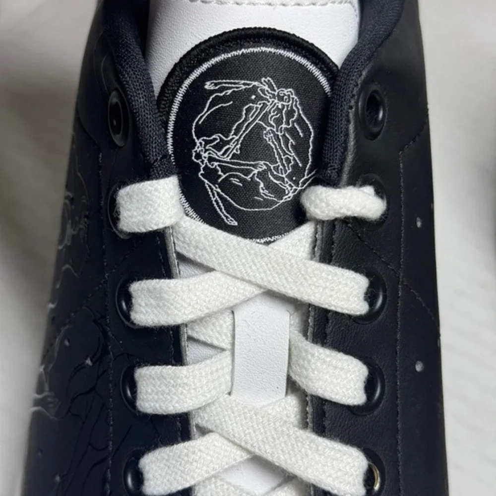 adidas Stan Smith x Yoshitoshi Kanemaki Shoes New Mens Size 6 Black White GY5347